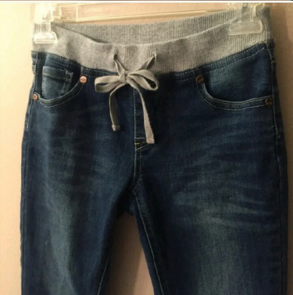 JUSTICE knit waist knit jeggings
